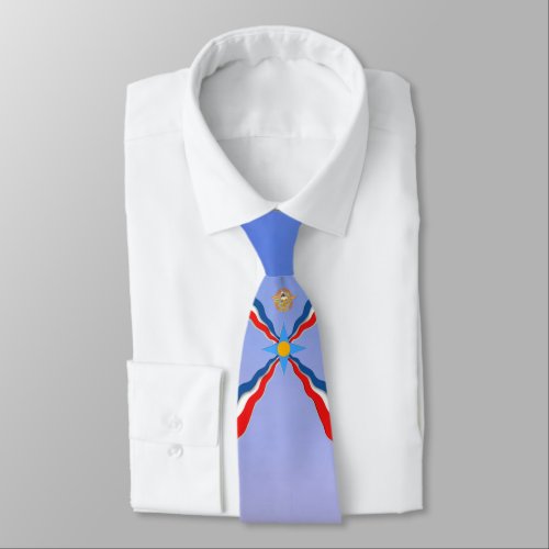 Assyrian Flag necktie 1