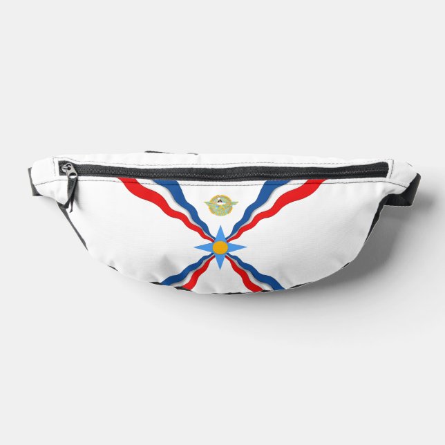 Assyrian Flag Print Cut Sew Bag (Lay Down)