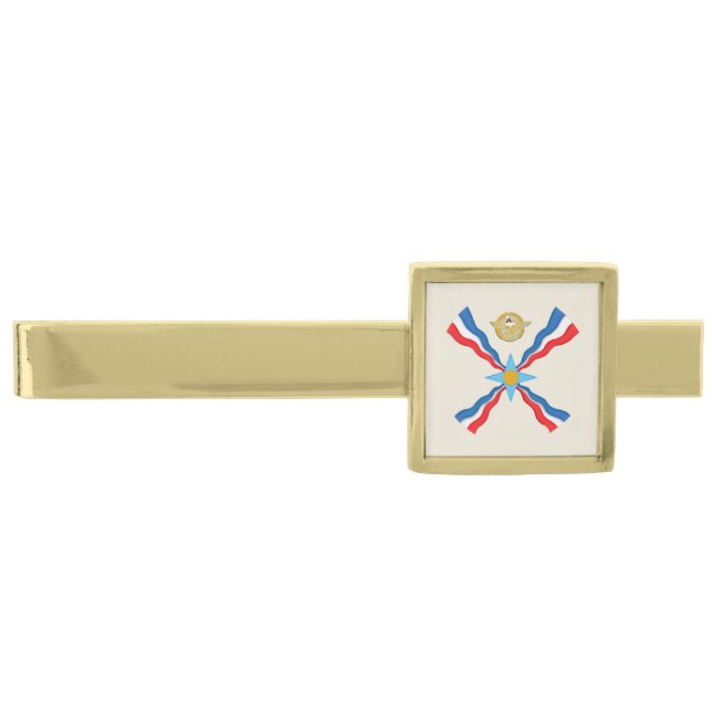 Assyrian Flag Tie Bar (Front)