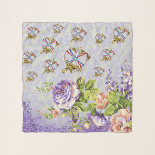 Assyrian heart Chiffon Scarf