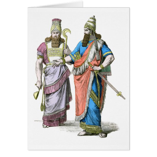 Assyrian High Priest and King Cards (Front)