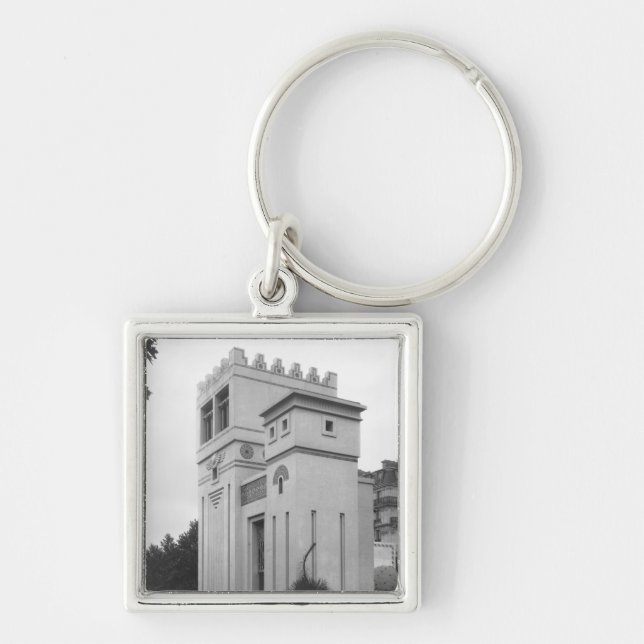 Assyrian House, Universal Exhibition, Paris Keychain (Front)