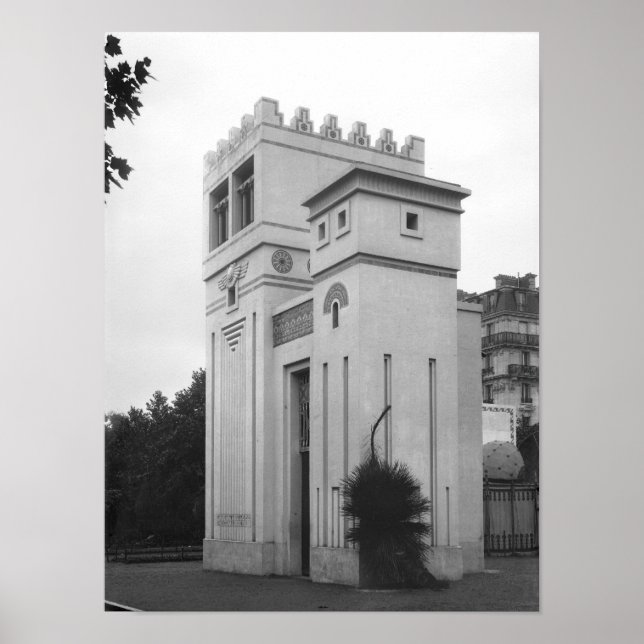 Assyrian House, Universal Exhibition, Paris Poster (Front)