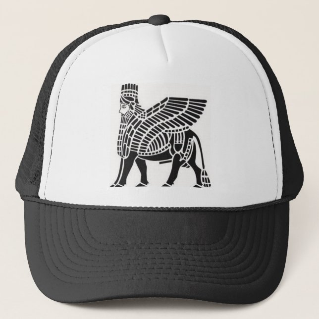 Assyrian Lamassu Trucker Hat (Front)