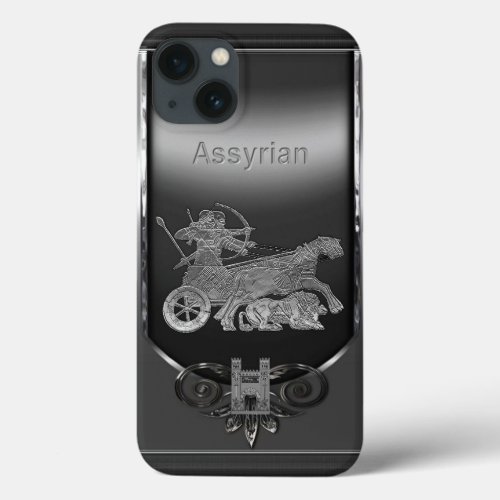Assyrian Lion Hunter iPhone  iPad case