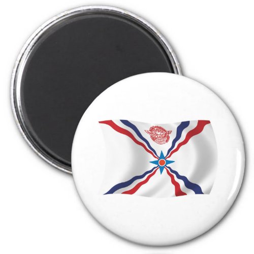 Assyrian Nation Flag Magnet