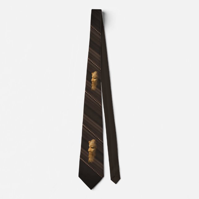 Assyrian SARGON II Neck Tie (Front)