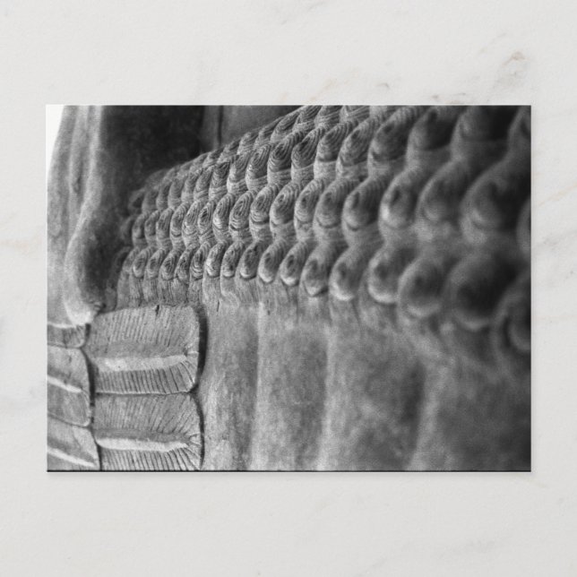 Assyrian Sculpture | Customizable Postcard (Front)