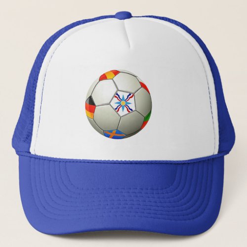 Assyrian Soccer Trucker Hat