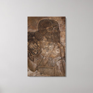 Assyrian Soldiers Canvas Print