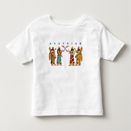 Assyrian Toddler Ruffle Dress Toddler T_shirt