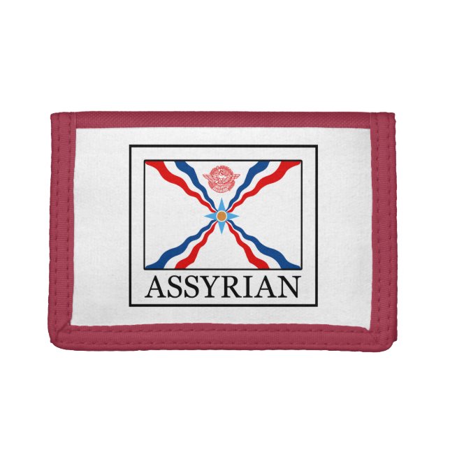 Assyrian Trifold Wallet (Front)