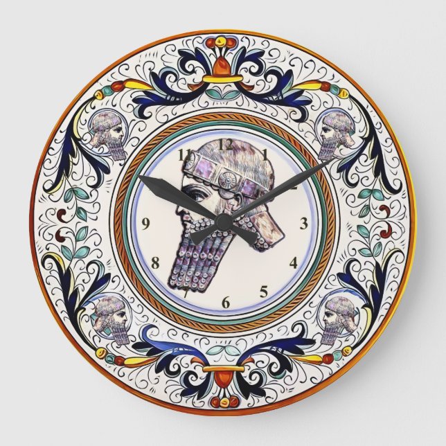 Assyrian Wall Clock (Front)