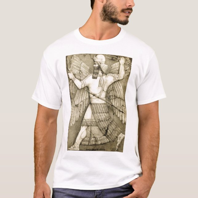 Assyrian Warrior God T-Shirt (Front)