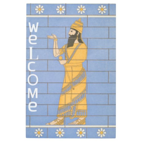 Assyrian Welcome Sign