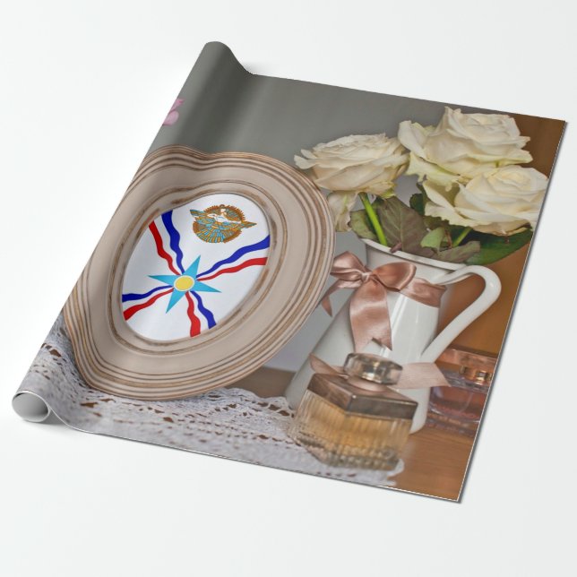Assyrian Wrapping Paper (Unrolled)