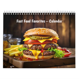 ast Food Favorites – Calendar