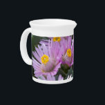 aster beverage pitcher<br><div class="desc">aster in the garden</div>