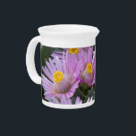 aster beverage pitcher<br><div class="desc">aster in the garden</div>