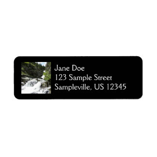 Aster Creek at Glacier National Park Label