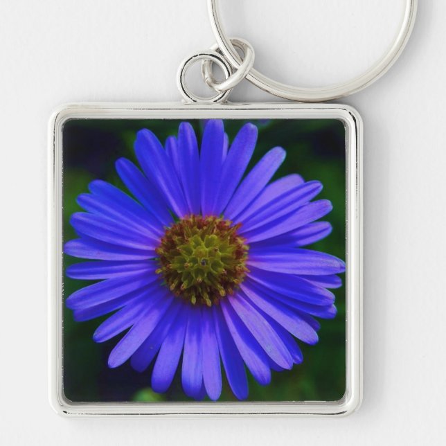 ASTER FLOWER KEYCHAIN (Front)