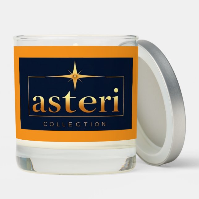 Asteri Collection  Scented Candle (Lid)