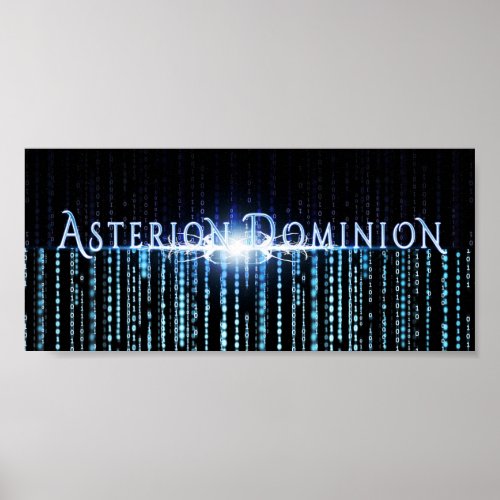 Asterion Dominion Logo 10x45 Poster