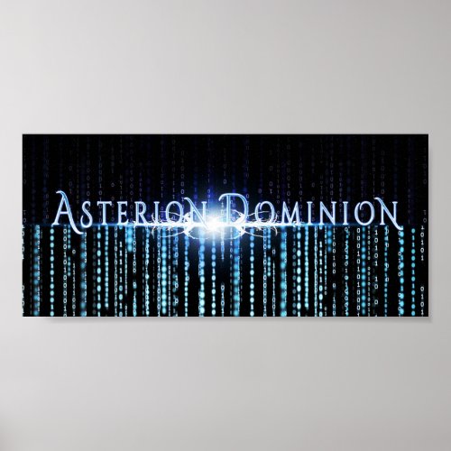 Asterion Dominion Logo 10x45 Poster