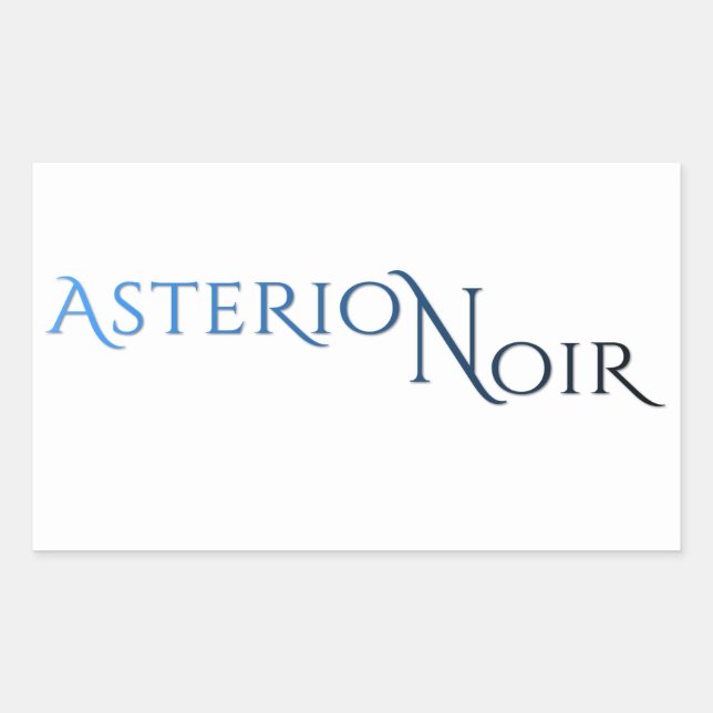 Asterion Noir Sticker (4.5 x 2.7) (Front)