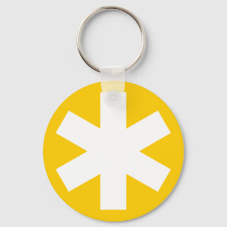 Asterisk - Amber Keychain