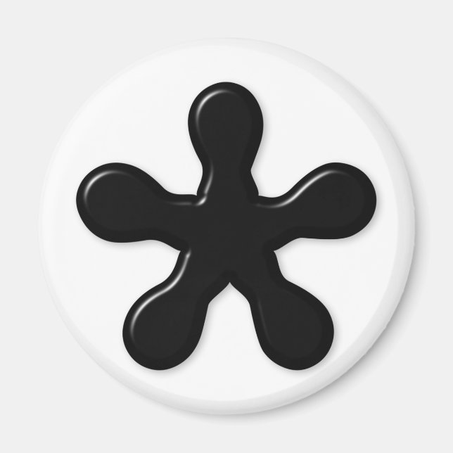 Asterisk Magnet (Front)