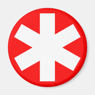 Asterisk - Red Magnet