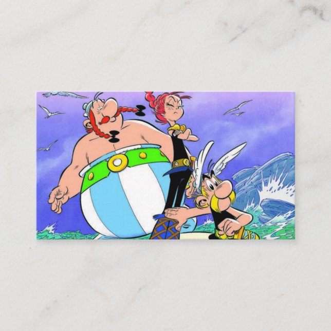 asterix business card (Front)