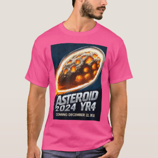 Asteroid 2024 Yr4 December 2032 Astronomy T-Shirt