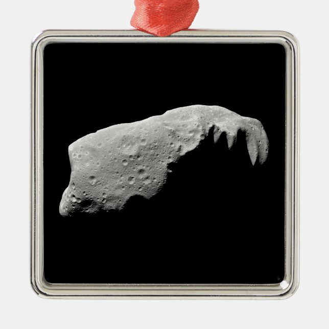 Asteroid 243 Ida Metal Ornament (Front)