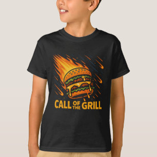 Asteroid Burger Call Of The Grill T-Shirt
