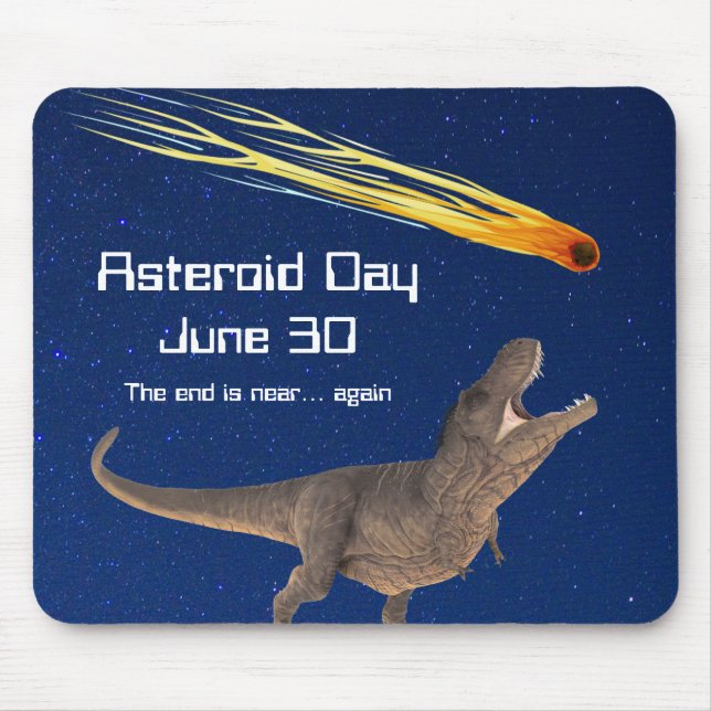 Asteroid Day June 30 Mouse Pad (Front)