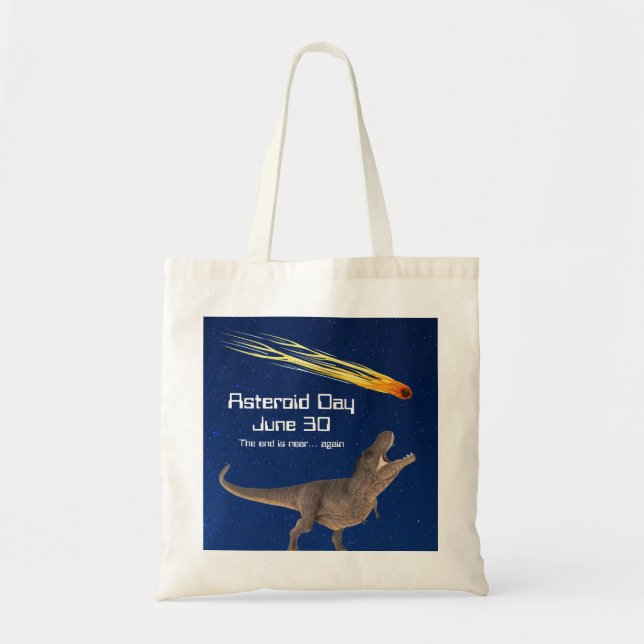 Asteroid Day June 30 Tote Bag (Front)