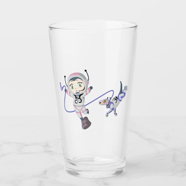 Asteroid Girl Glass (Front)