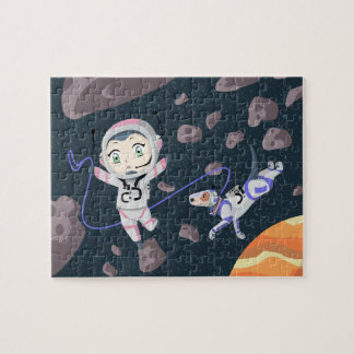 Asteroid Girl Jigsaw Puzzle