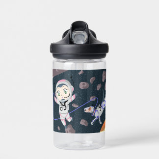 Asteroid Girl Water Bottle