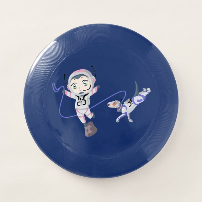 Asteroid Girl Wham-O Frisbee (Front)