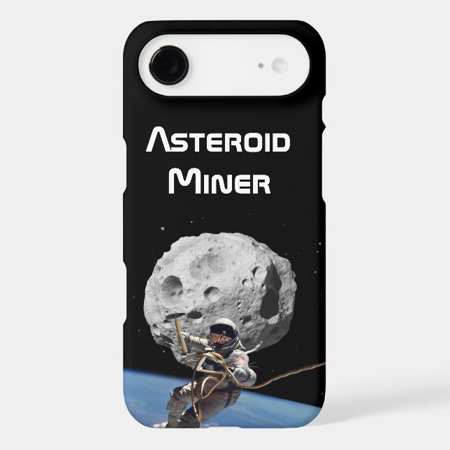Asteroid Miner Case-Mate iPhone Case (Back)