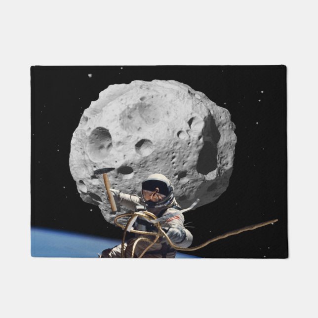 Asteroid Miner Doormat (Front)