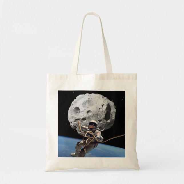 Asteroid Miner Tote Bag (Front)