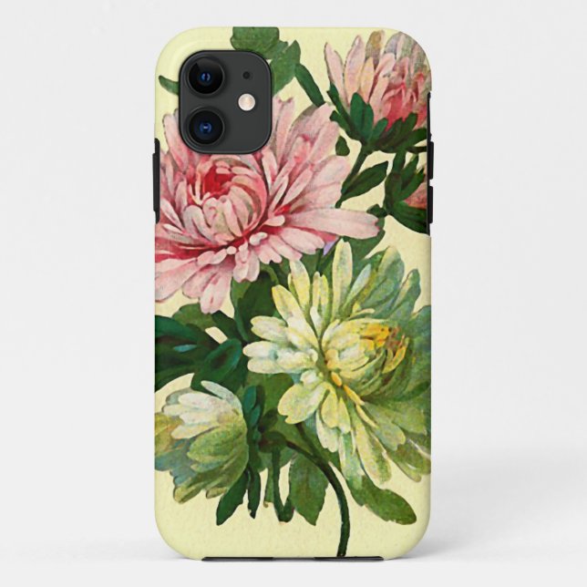 Asters Case-Mate iPhone Case (Back)