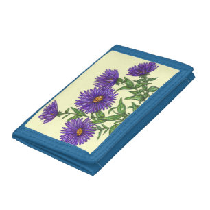Asters Trifold Wallet