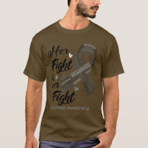 Asthma Awareness Her Fight is our Fight T-Shirt