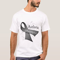 Asthma Awareness Ribbon T-Shirt