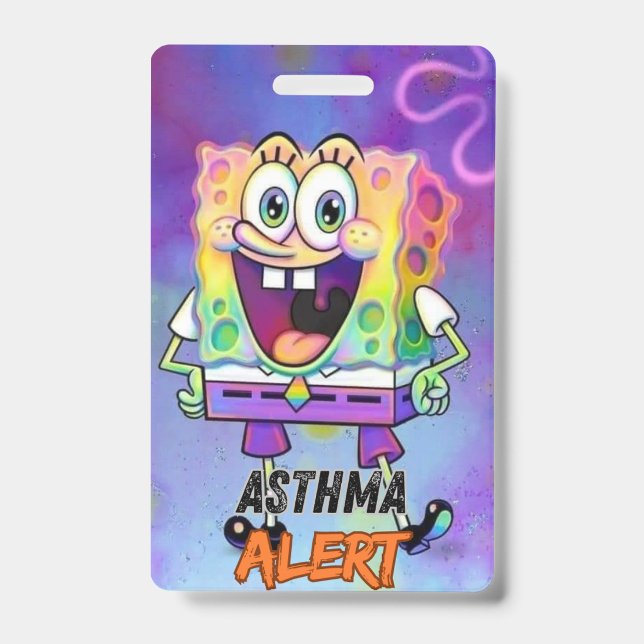 Asthma Badge (Front)